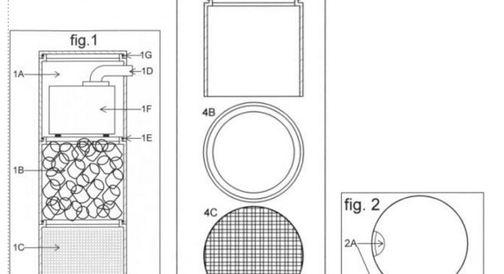 Filtro interno modulare per acquari