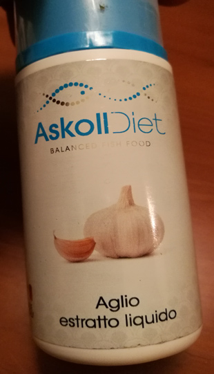 Mangime Askoll Diet Scaglia succo d'aglio