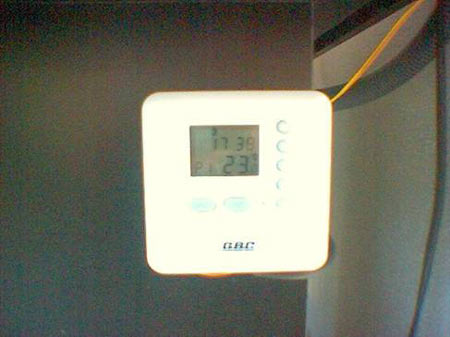 Cronotermostato digitale per acquario