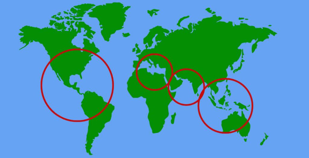 Mappa distribuzione pesci balestra