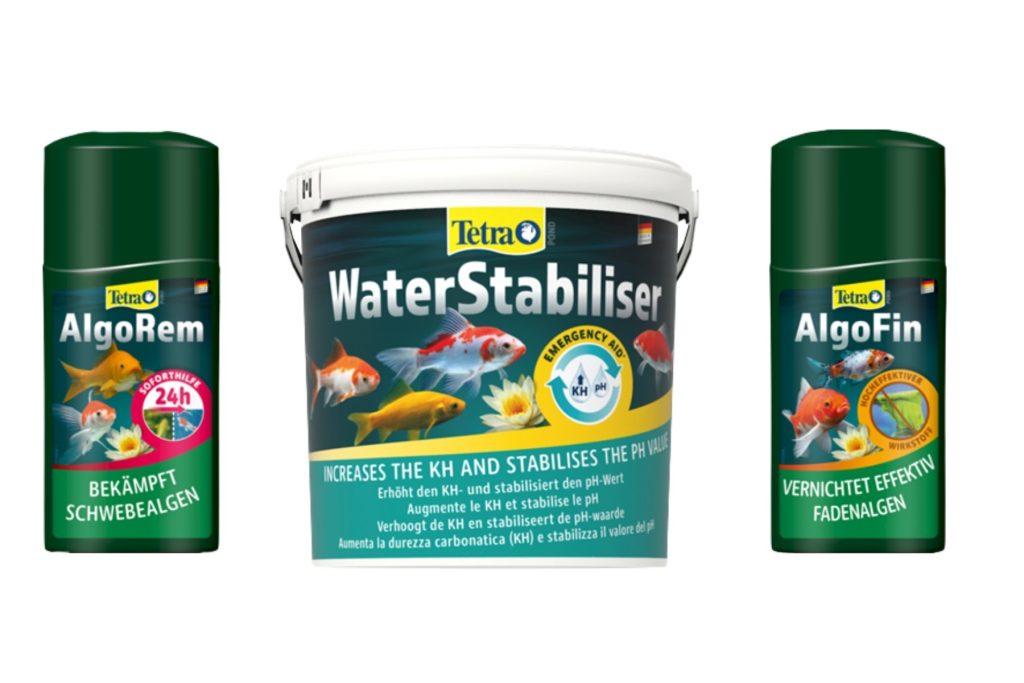 eliminare acqua verde laghetto prodotti