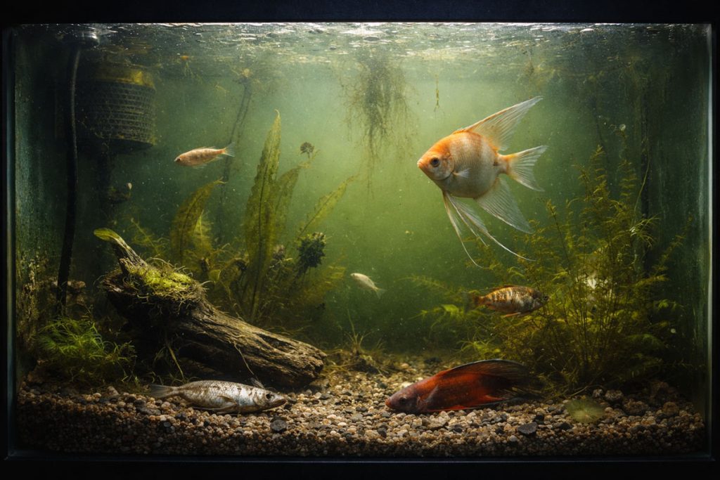 acquario trascurato conseguenze legali