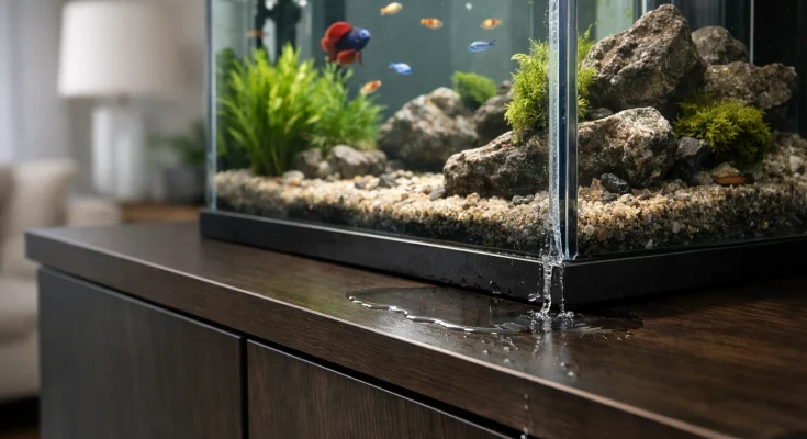 perdita acqua acquario danni rimborso